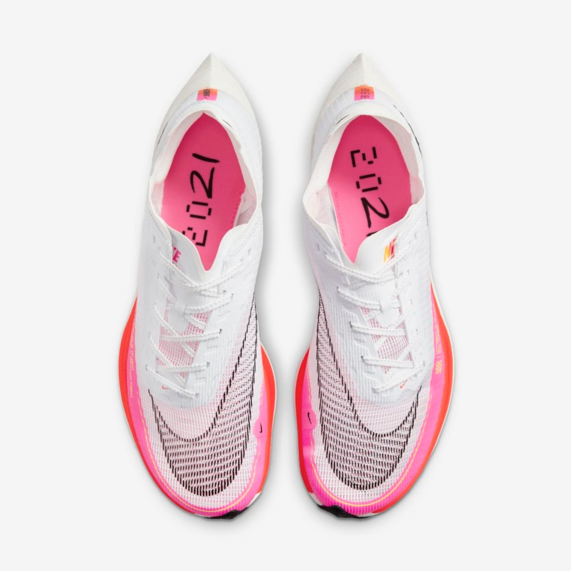 Nike ZoomX Vaporfly NEXT% 2 - White/Pink - Stepsfy