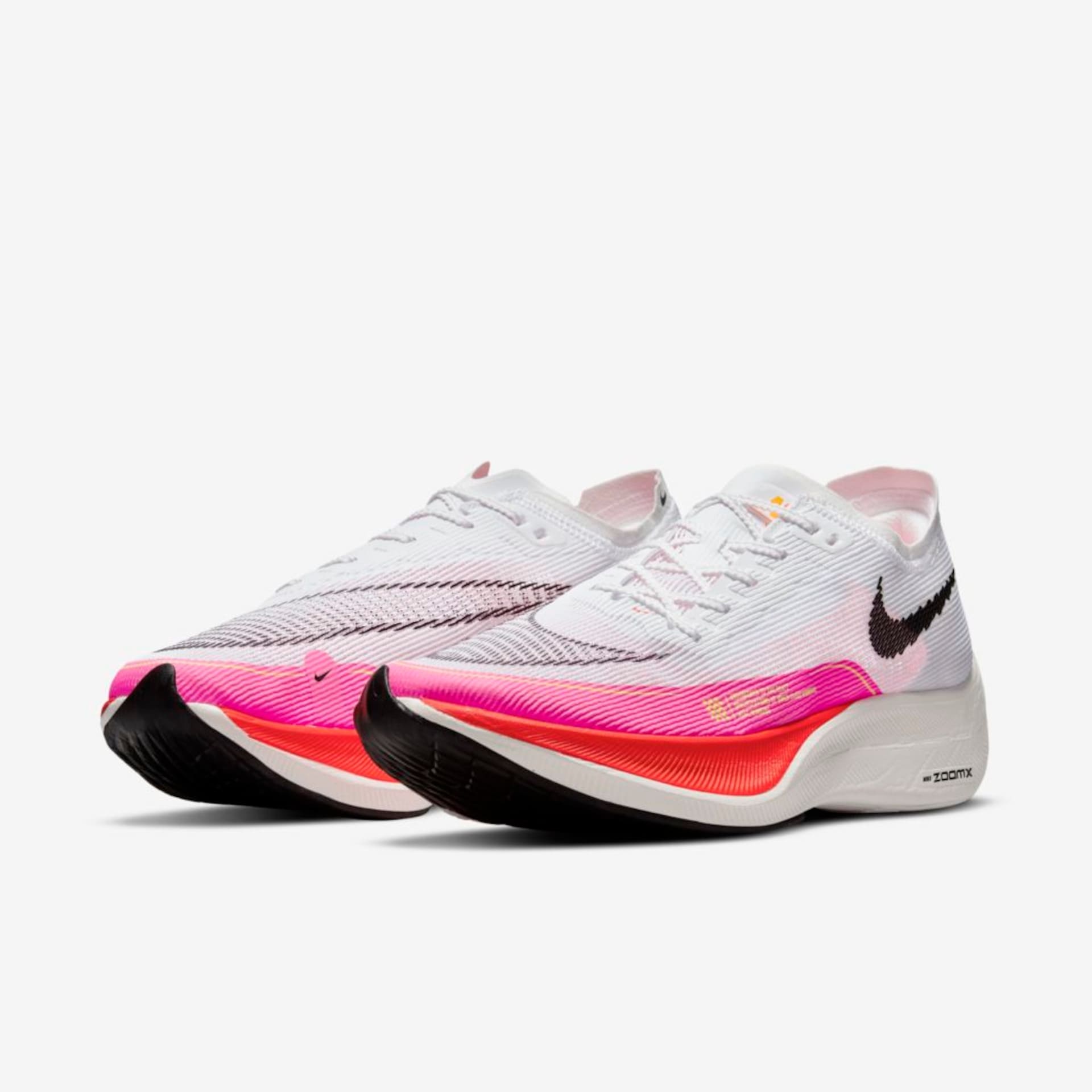 Nike ZoomX Vaporfly NEXT% 2 - White/Pink - Stepsfy