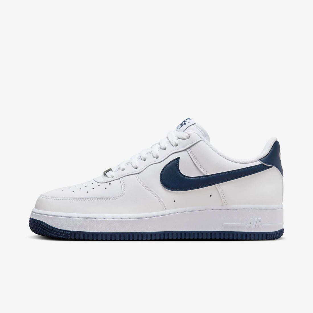 Nike Air Force 1 '07 White 'Midnight Navy' - Stepsfy