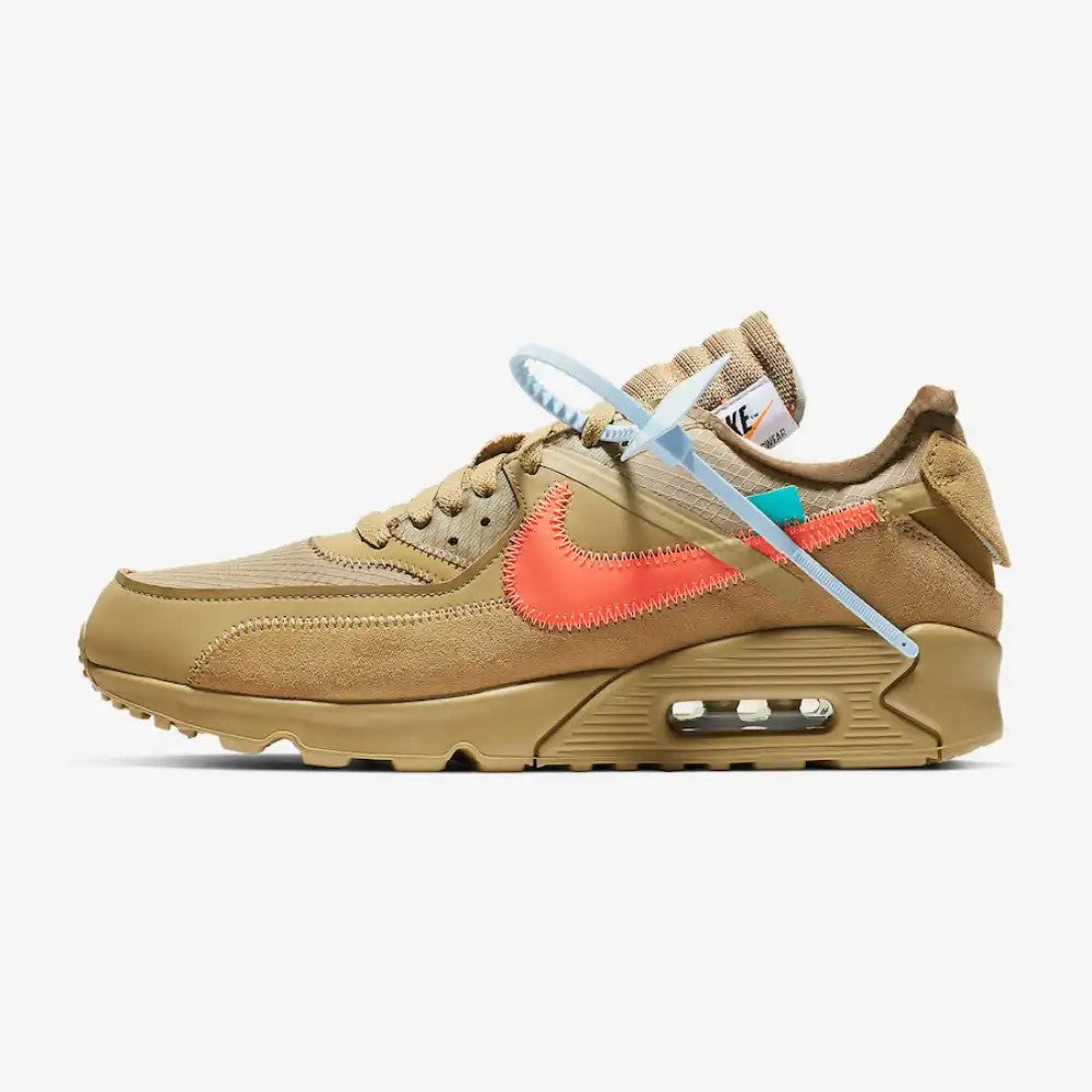 Off-White x Nike Air Max 90 'Desert Ore' - Stepsfy