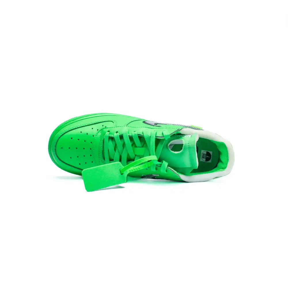 Off-White × Nike Air Force 1 Low "Brooklyn/Light Green Spark" - Stepsfy