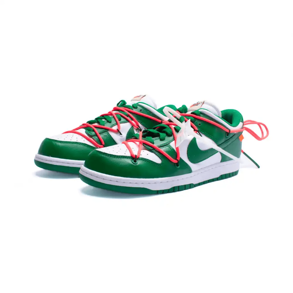 Nike Dunk Low X Off-White Pine Green - Stepsfy