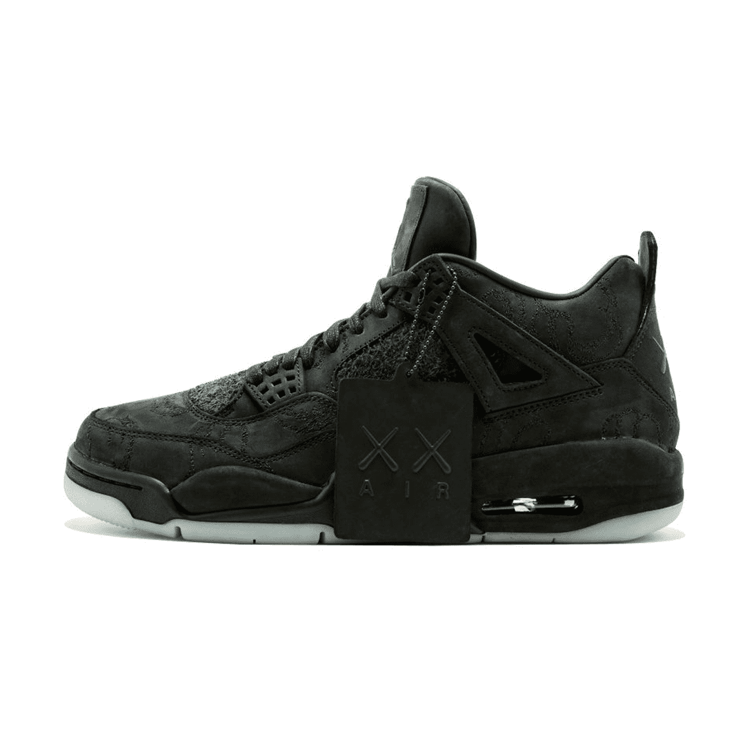 Air Jordan 4 Retro ''Kaws Black'' - Stepsfy