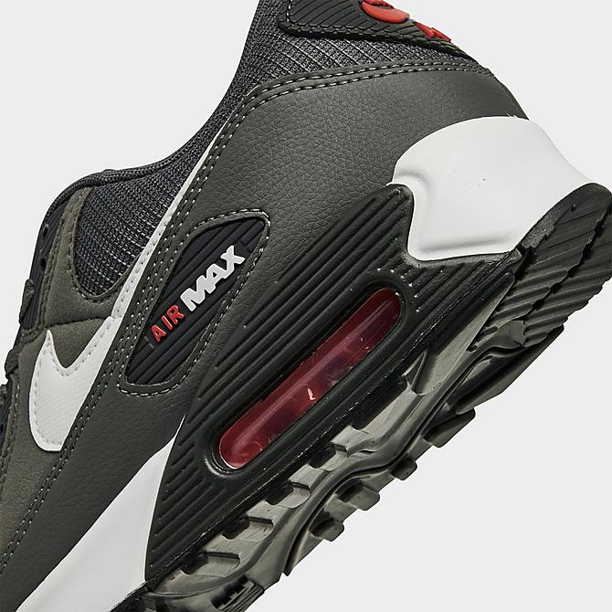 Nike Air Max 90 'Iron Grey University Red' - Stepsfy