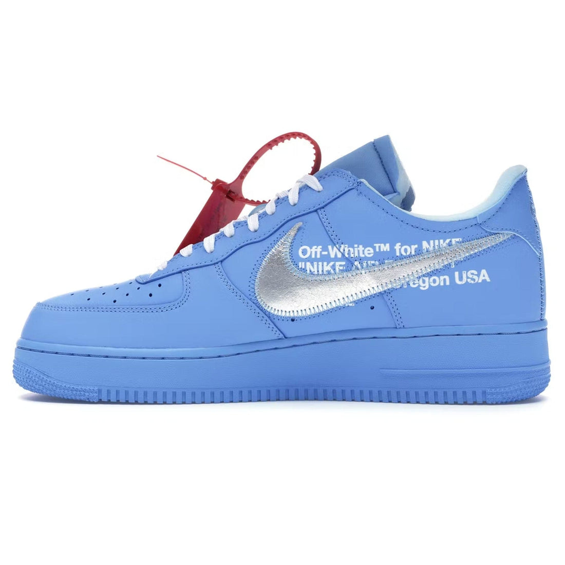 Nike Air Force 1 Low X Off-White 'MCA University Blue' - Stepsfy