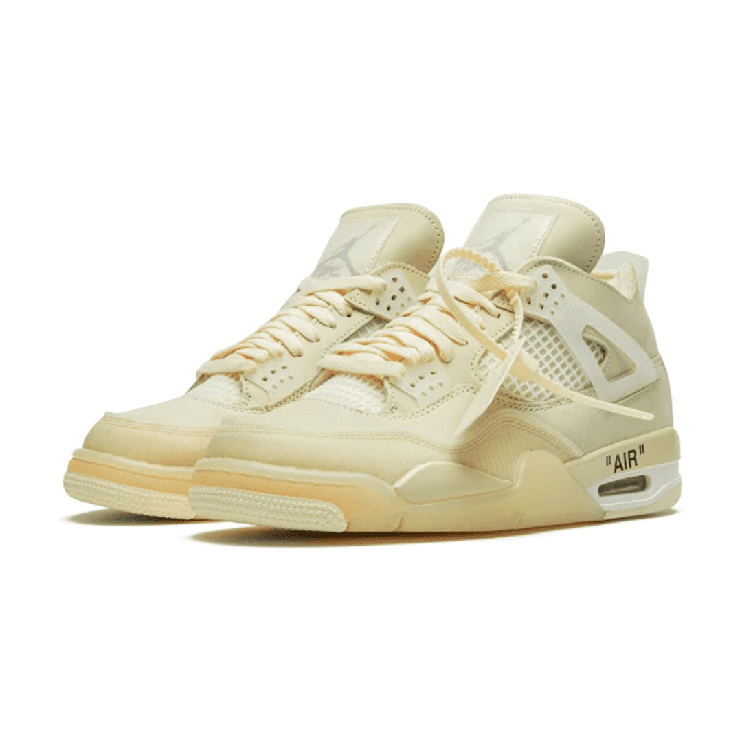 Air Jordan 4 Retro ''Off-White Sail'' - Stepsfy