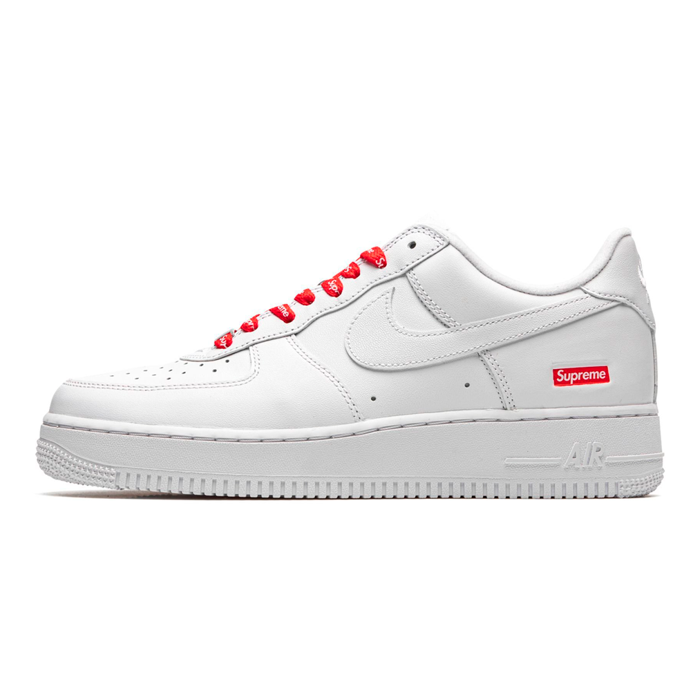 Nike Air Force 1 Low X SUPREME ''Box Logo - White'' - Stepsfy