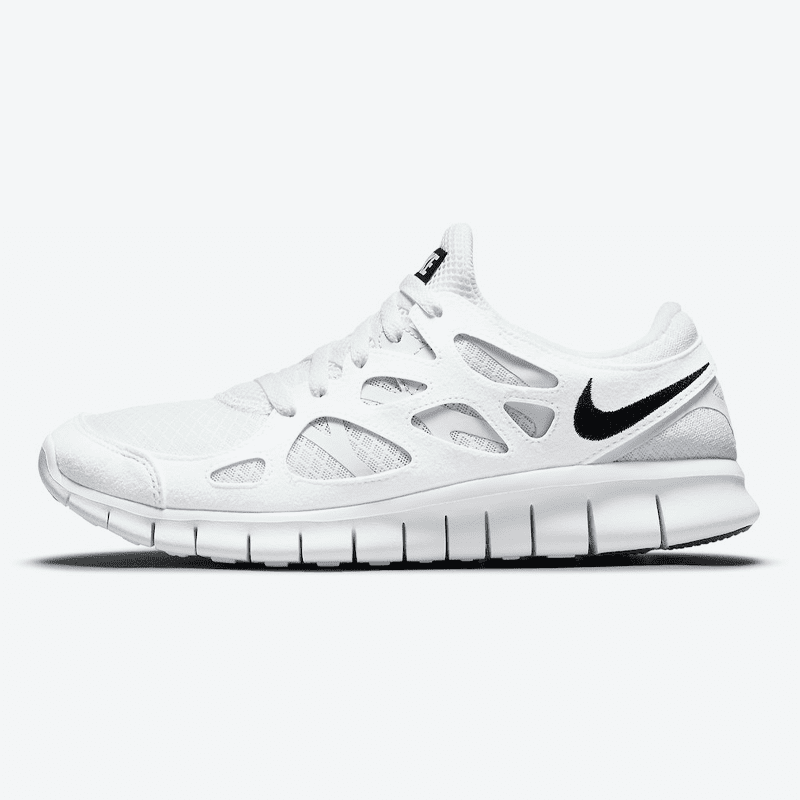 Nike Free Run 2 White / Black 'Pure Platinum' - Stepsfy