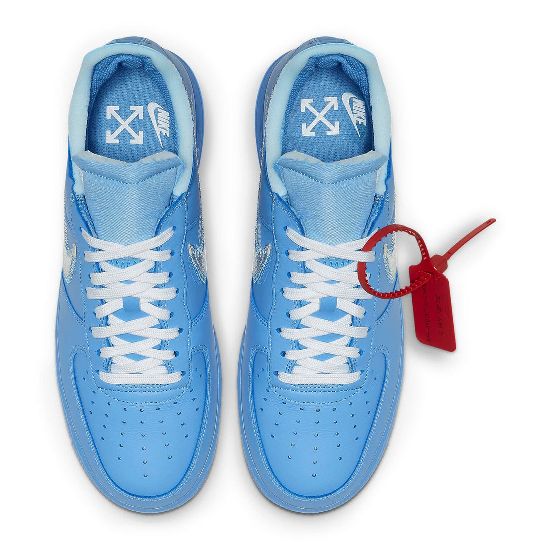 Nike Air Force 1 Low X Off-White 'MCA University Blue' - Stepsfy