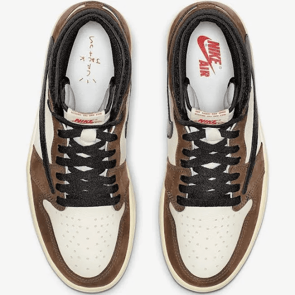 Travis Scott X Air Jordan 1 High ''Mocha'' - Stepsfy