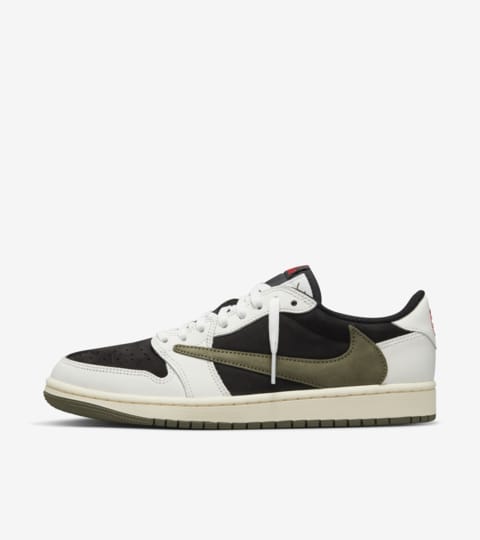 Travis Scott X Air Jordan 1 Low "Medium Olive" - Stepsfy